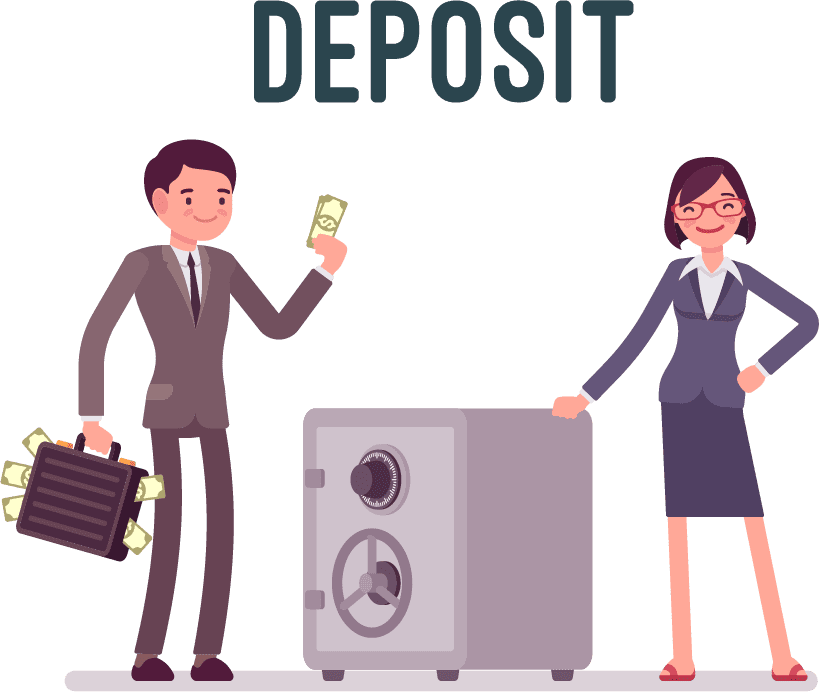 security deposit graphic